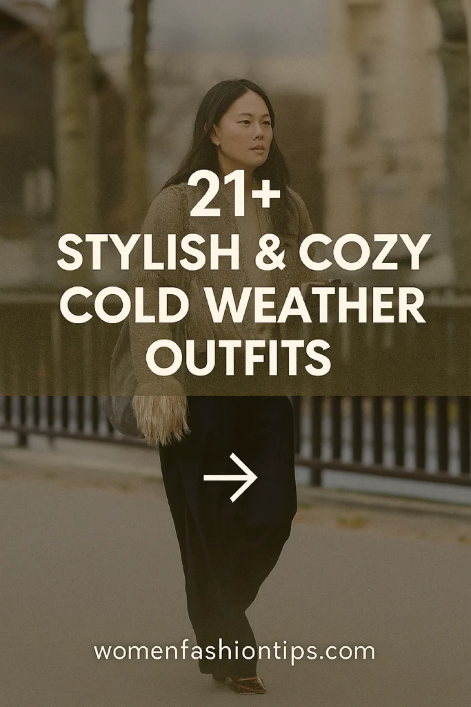 2025 Fall-Winter Fashion: 21+ Stylish & Cozy Cold Weather Outfits to ...