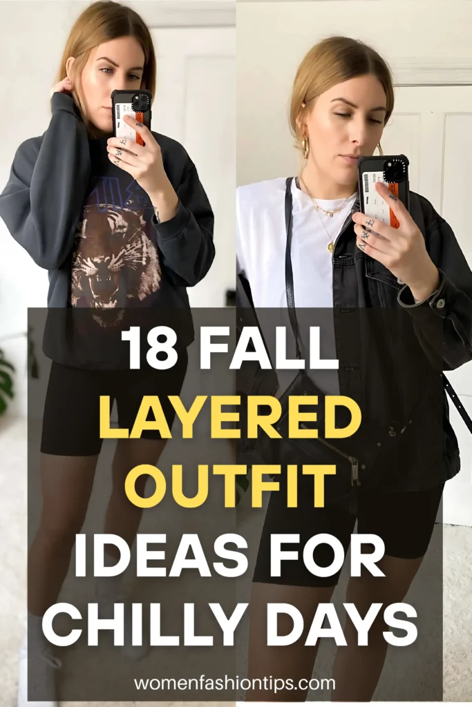 2025 Fall Fashion: 18 Layered Outfit Ideas for Chilly Days That Turn ...