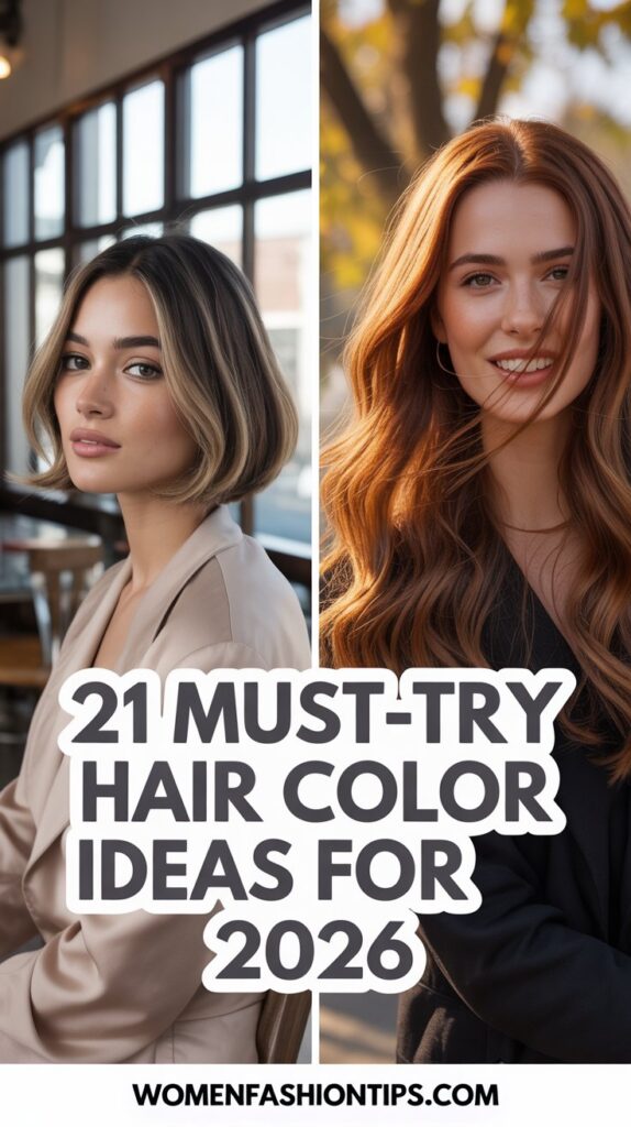 21 Must-Try Hair Color Ideas for 2026: Bold, Soft & Stylish Shades That ...