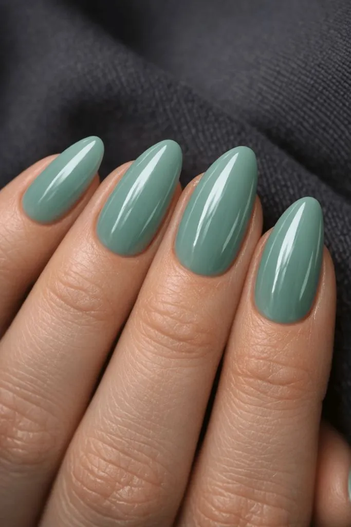 Muted Sage Almond Elegance