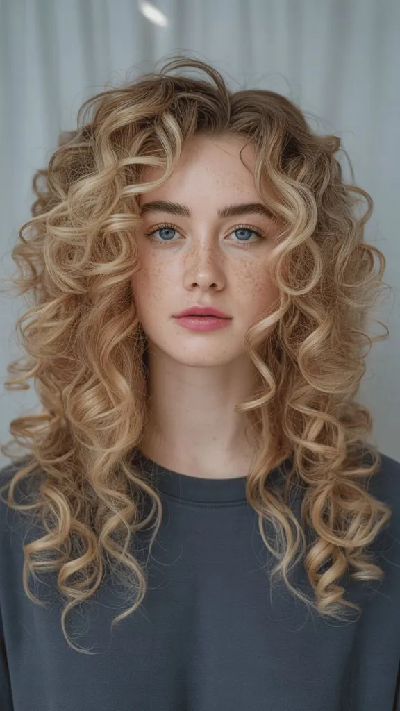 Golden Blonde Curls