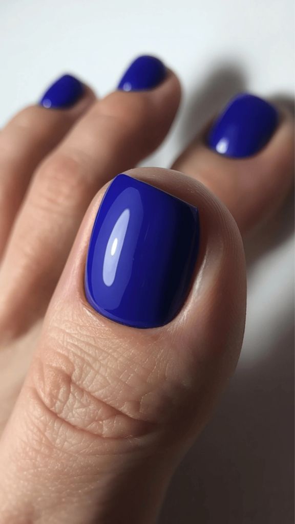 Cobalt Blue Gel Close-Up