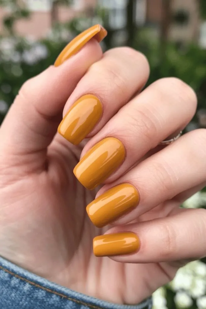 Butterscotch Nails