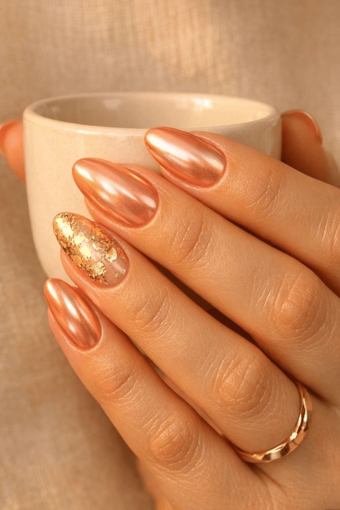 Copper Chrome With Gold Foil
