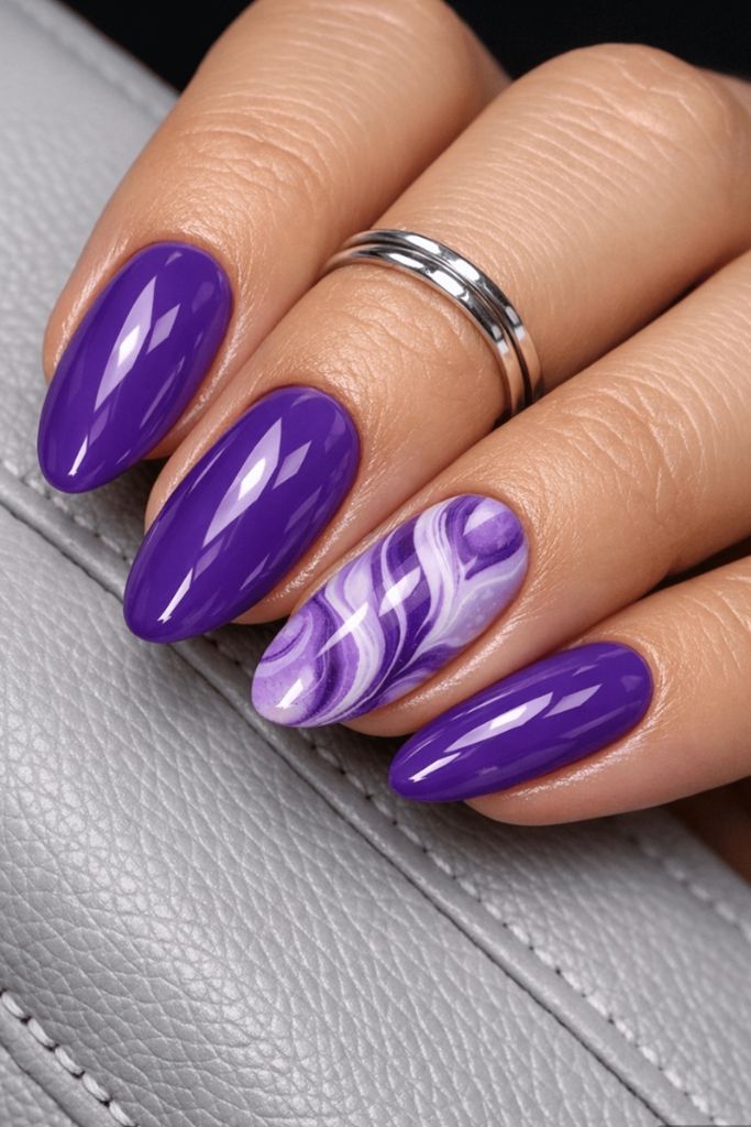 Purple Marble Artistry