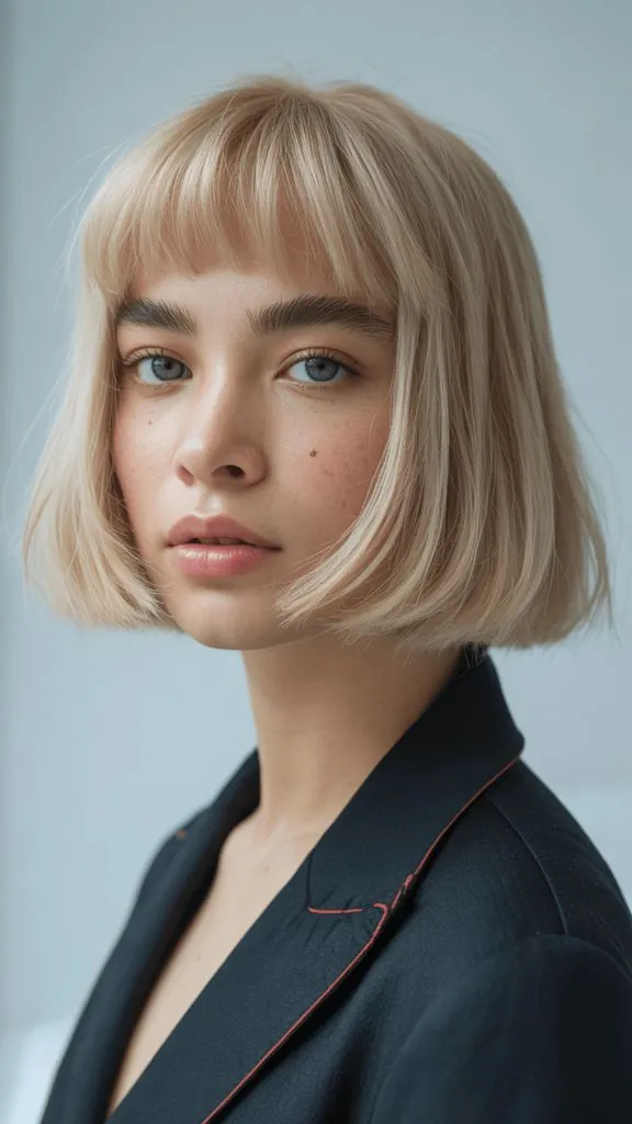 French Girl Bob