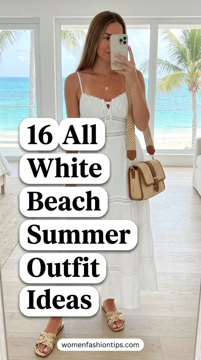 All White Beach Summer Outfits for Women 2026