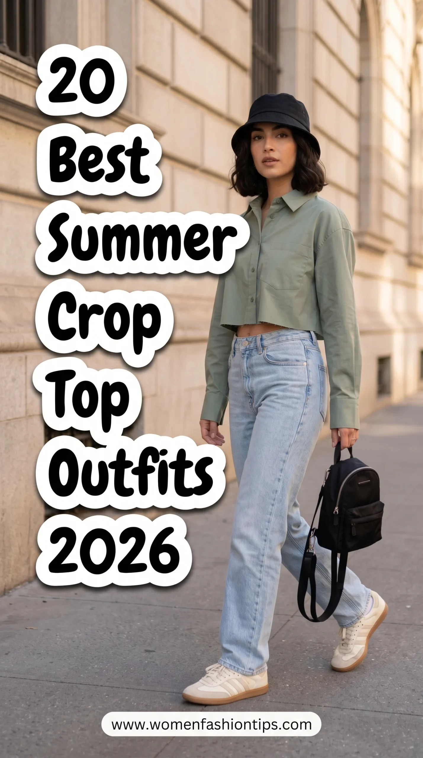Summer Crop Top Outfits 2026