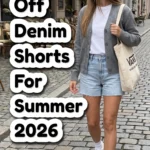 Cut Off Denim Shorts Outfits 2026