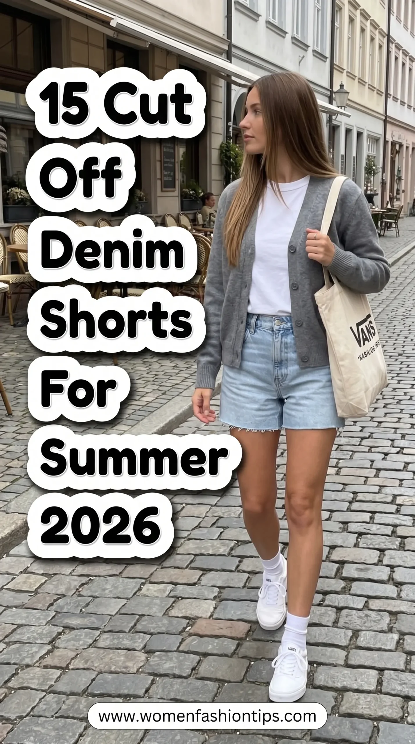 Cut Off Denim Shorts Outfits 2026