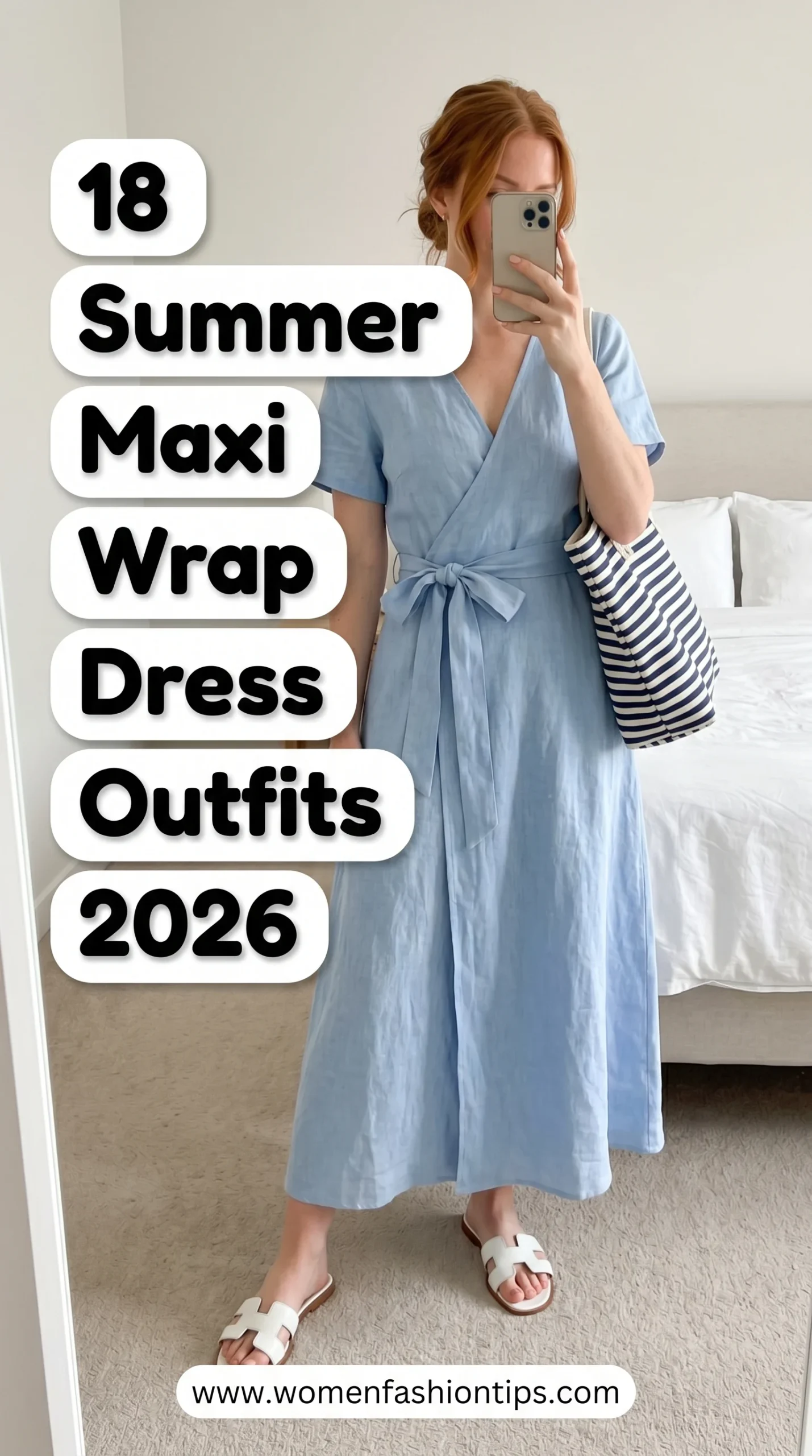 Maxi Wrap Dress Outfits 2026