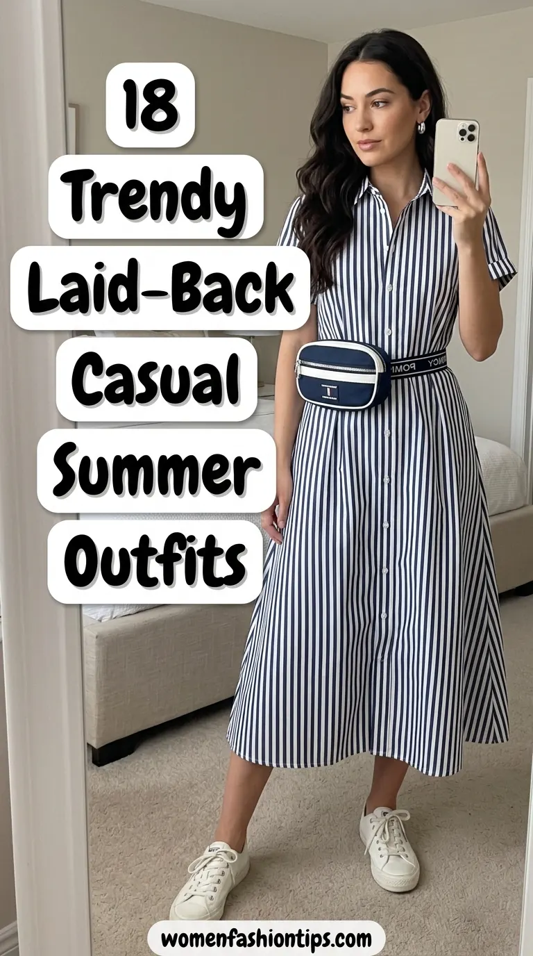 Laid-Back Casual Summer Outfits for 2026