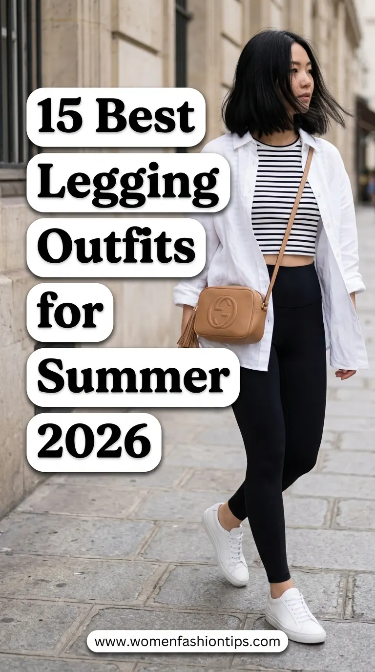 Legging Outfits Summer for Women 2026