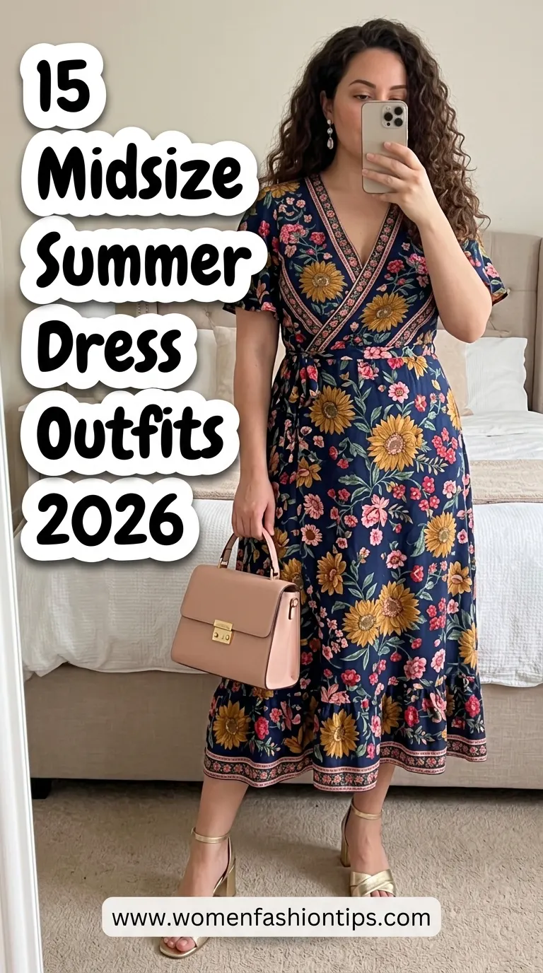 Midsize Dress Outfits for Summer 2026