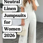 Neutral Linen Jumpsuits for Women 2026