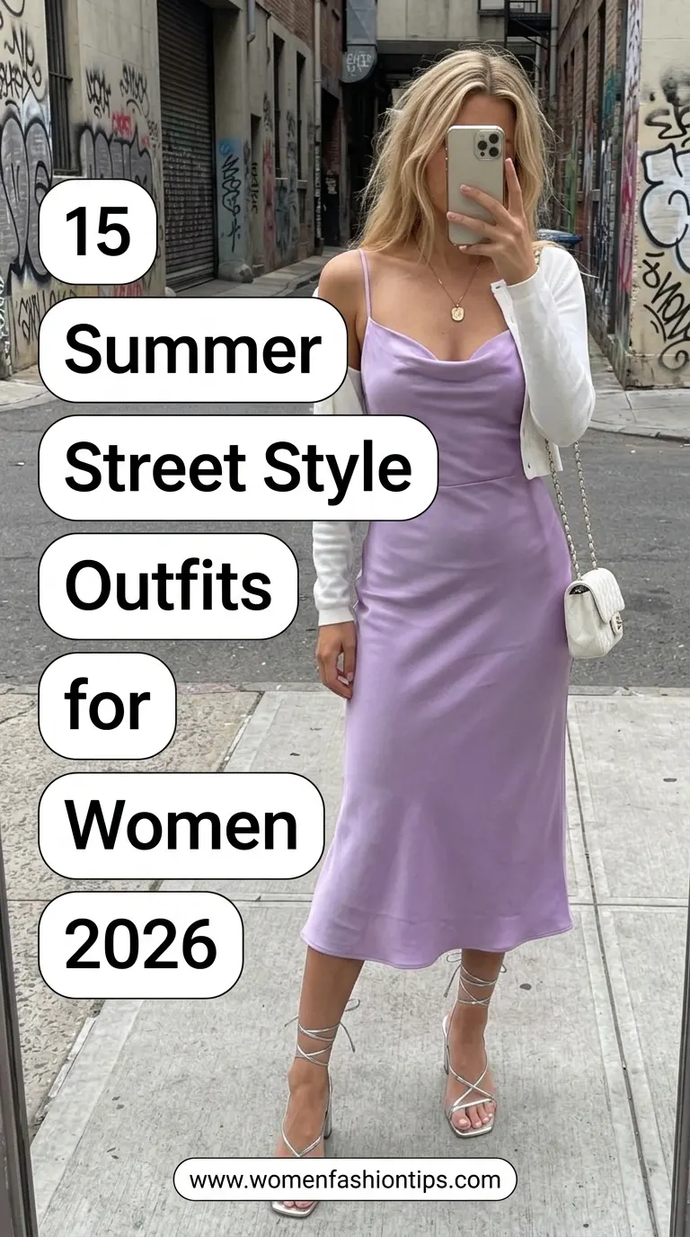 Summer Street Style Outfits for Women 2026