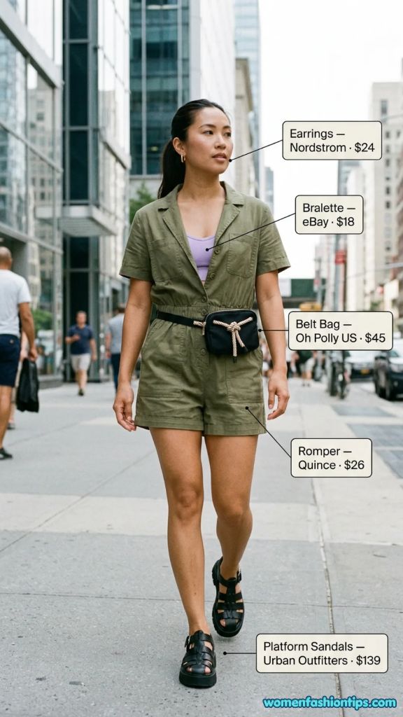 Urban Romper Outfit