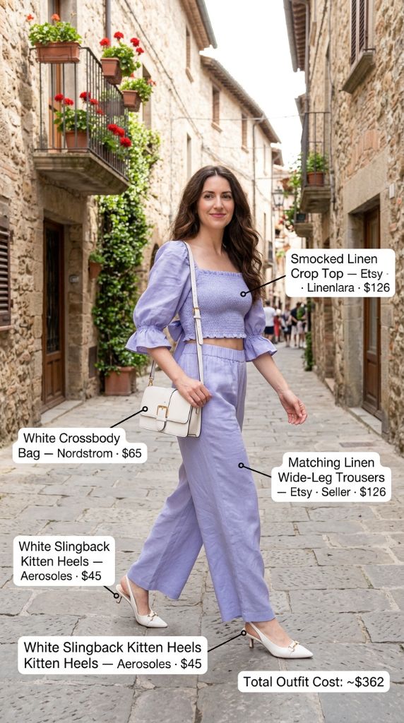 Lavender Linen Co-ord