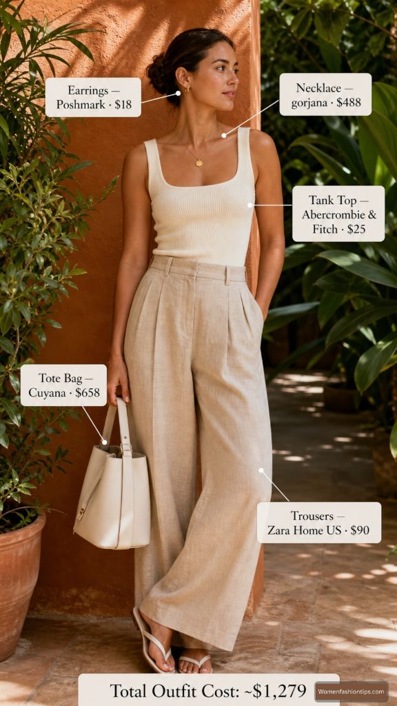 Luxe Neutrals With Cuyana Tote