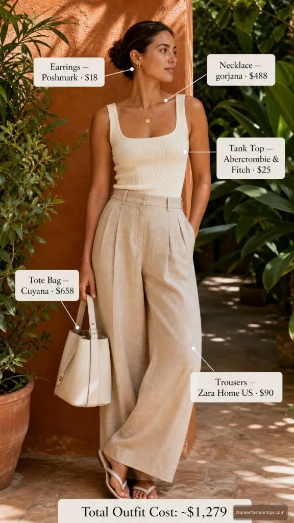 Luxe Neutrals With Cuyana Tote