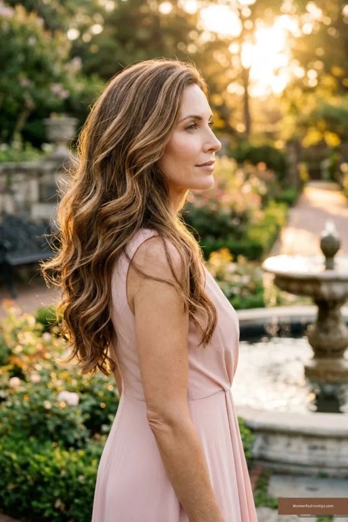 Golden Hour Garden Waves