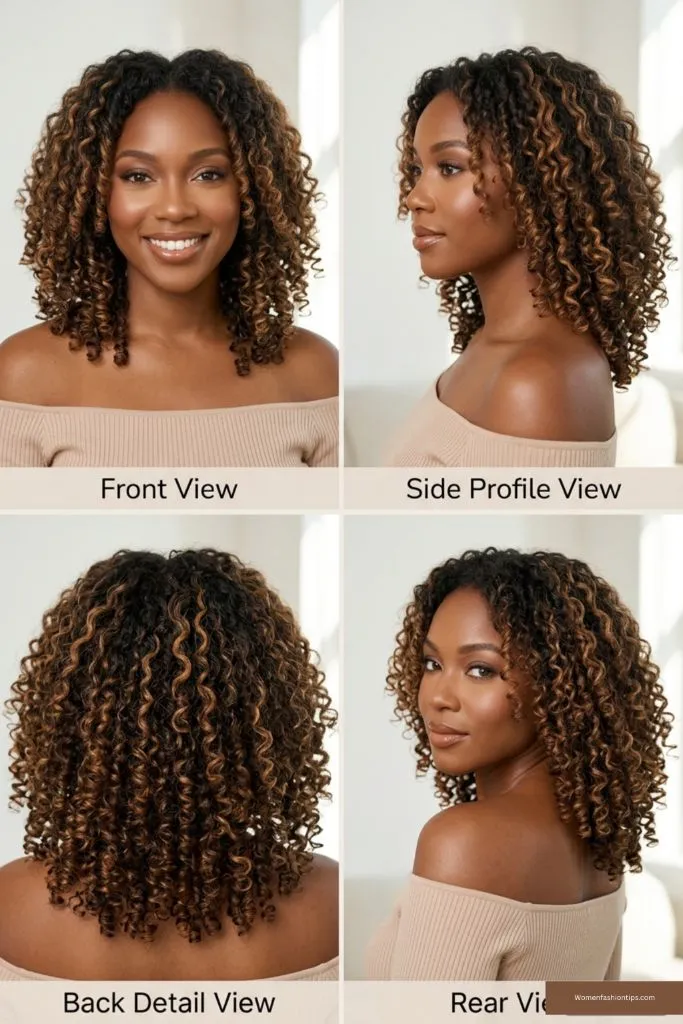 Defined Curly Bob