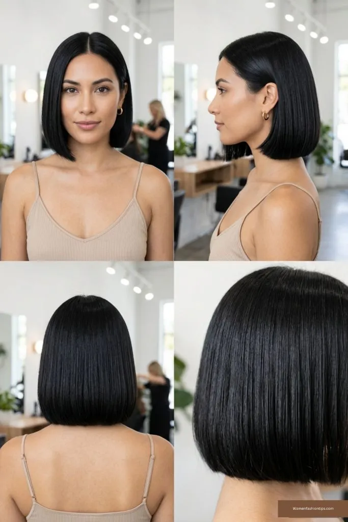 The Polished Blunt Bob