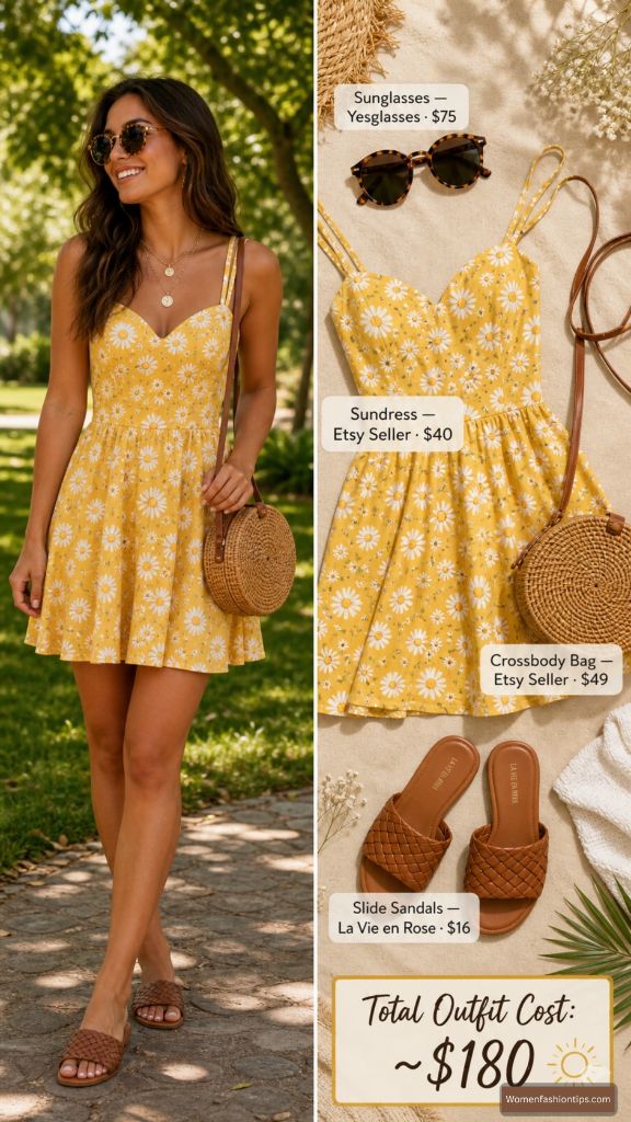 The Sunny Daisy Sundress