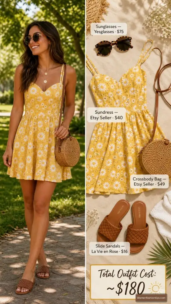 The Sunny Daisy Sundress