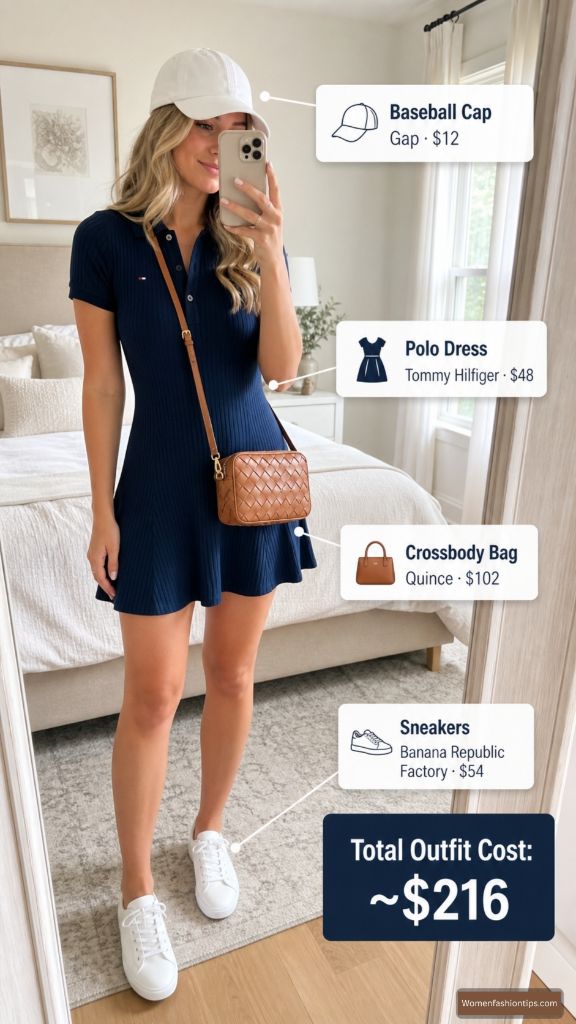 The Sporty Polo Dress