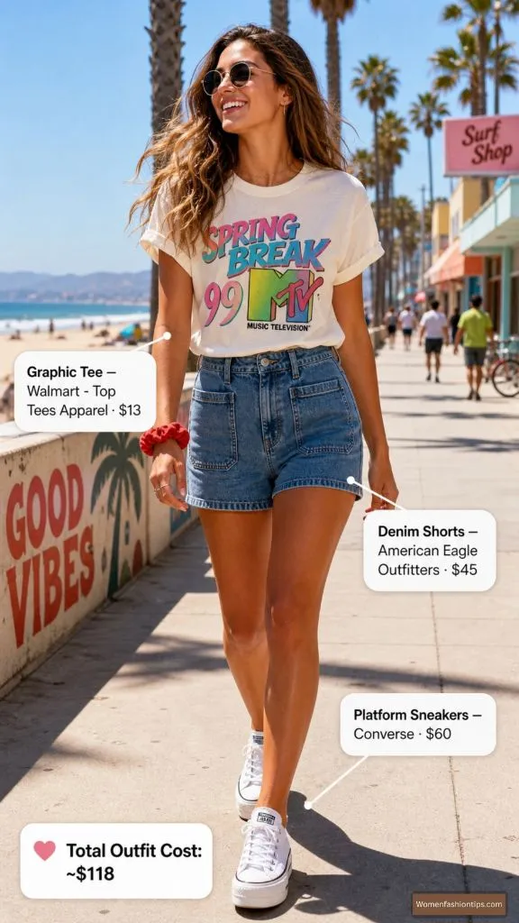 Retro Beach Boardwalk Vibes