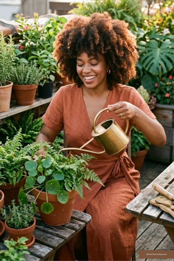 Natural Afro Curls