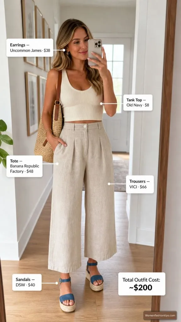 Breezy Linen and Espadrille Ease