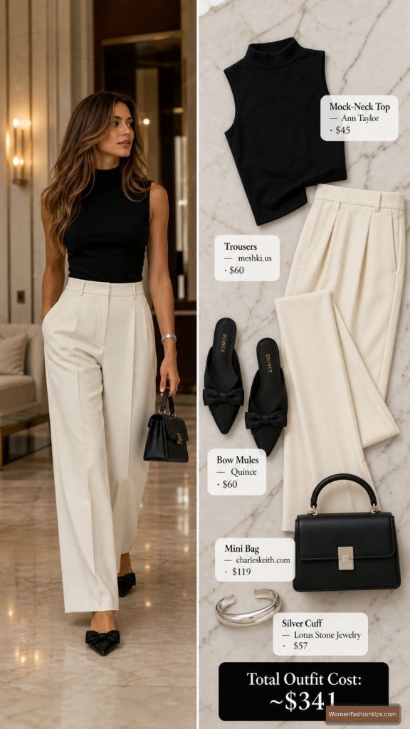 The Black and Cream Power Pairing