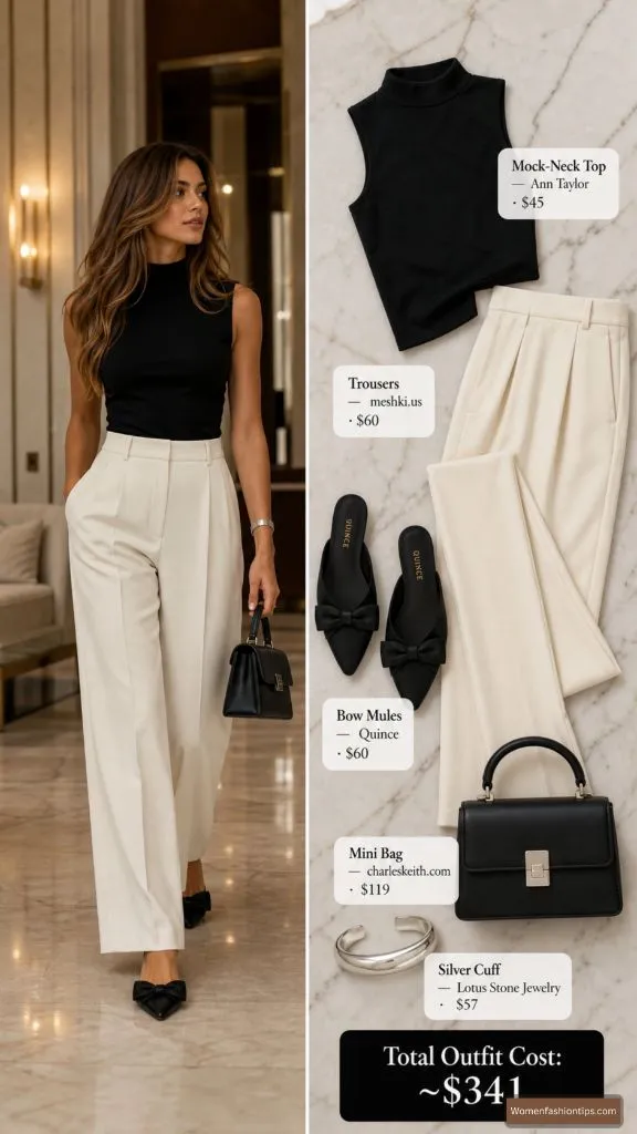The Black and Cream Power Pairing