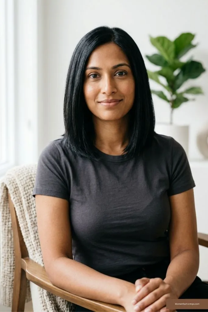 Sleek Midnight Bob