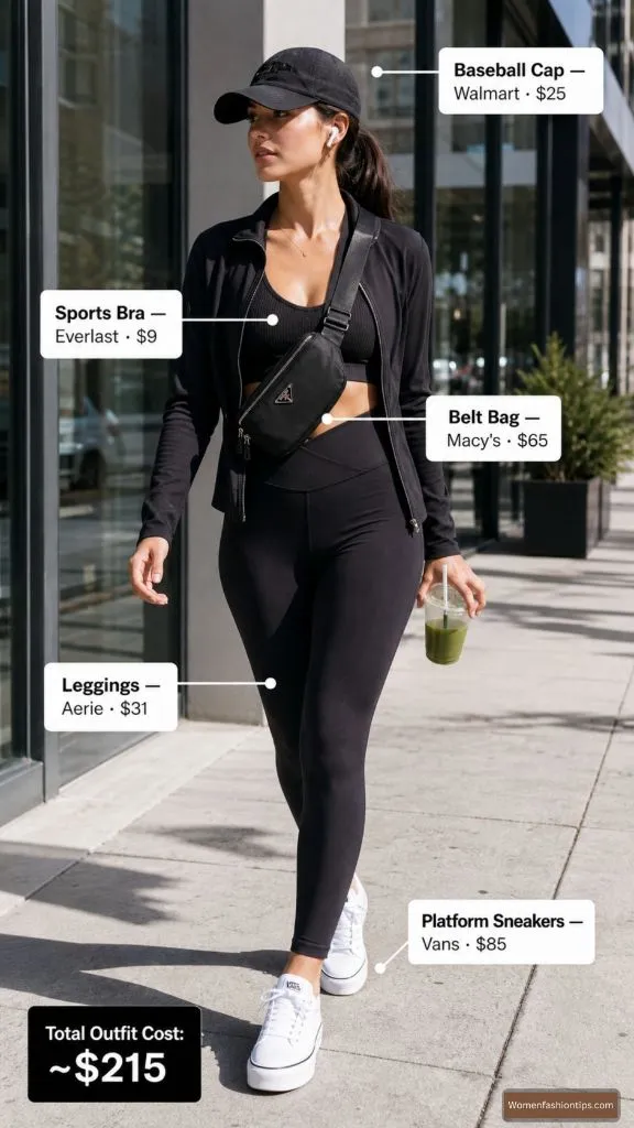 All-Black Athleisure Energy