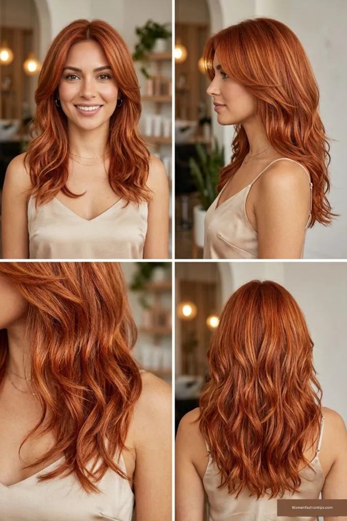 Copper Waves With Curtain Layers