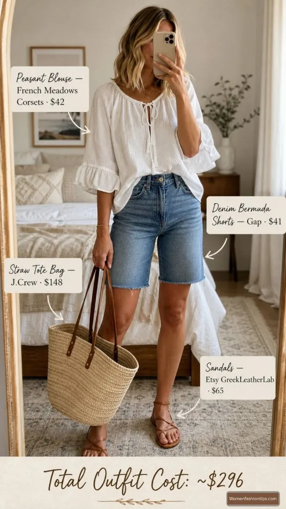 Peasant Blouse Look