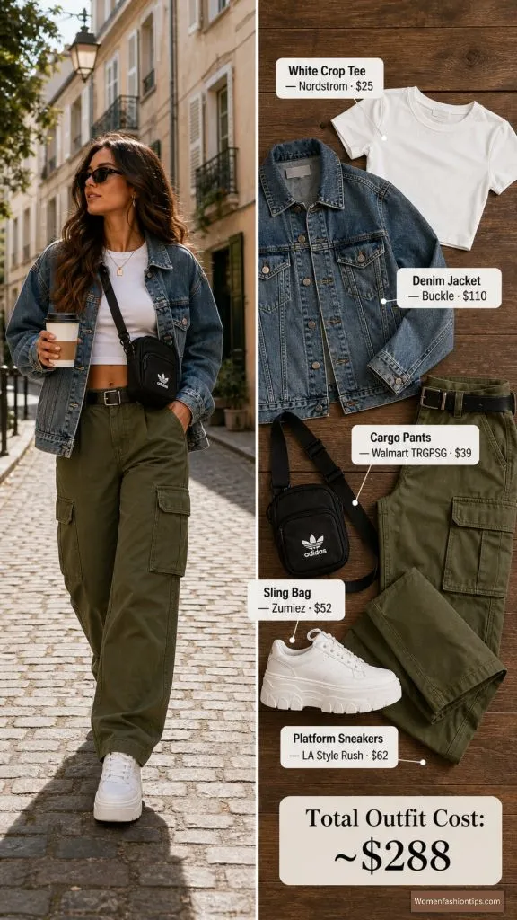 The Denim Jacket and Cargo Cool