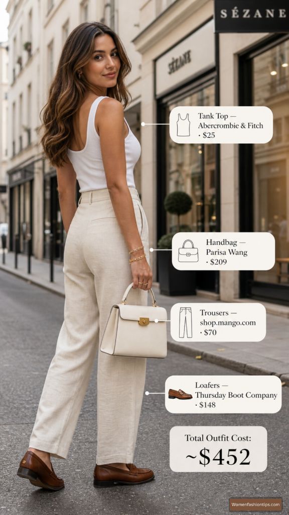 Parisian Polish in Cream and Tan