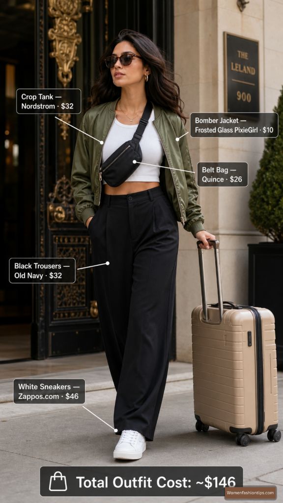 Bomber Jacket City Look