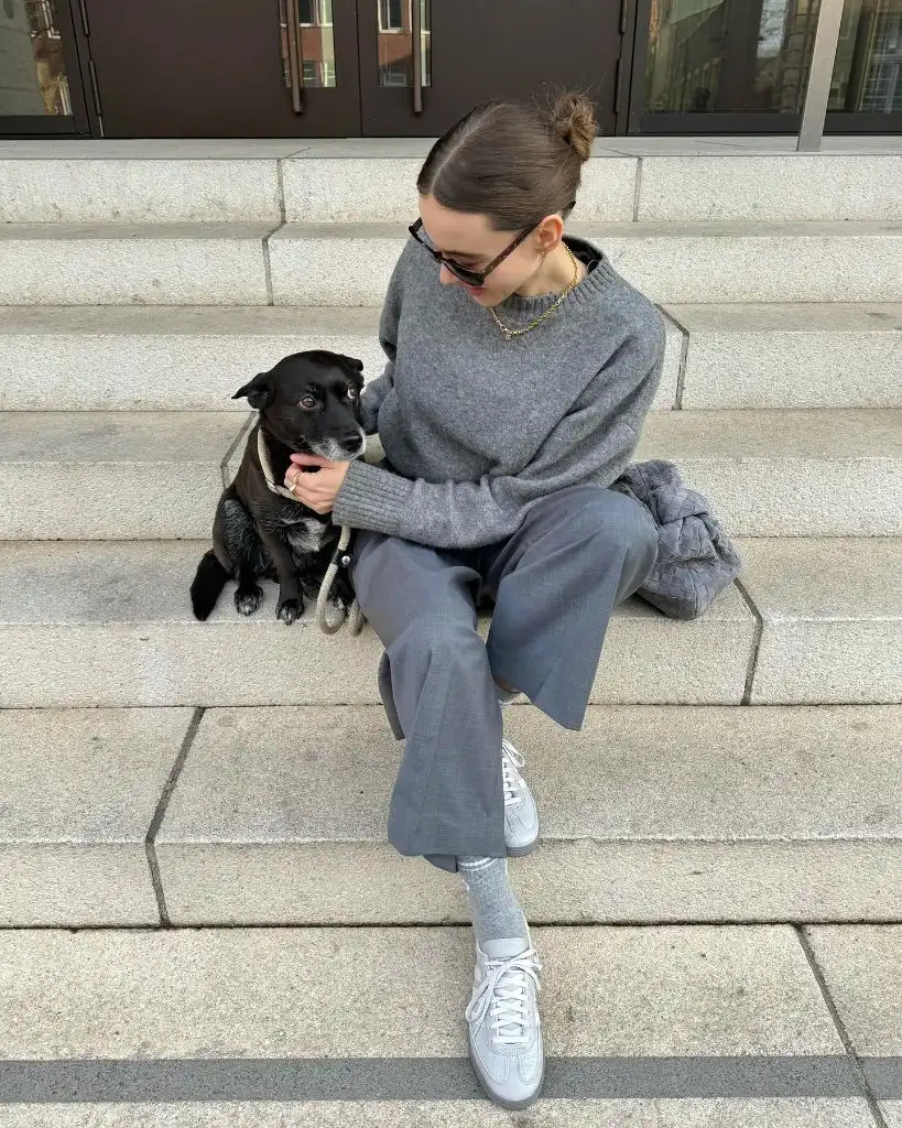 Gray Monochrome Outfit