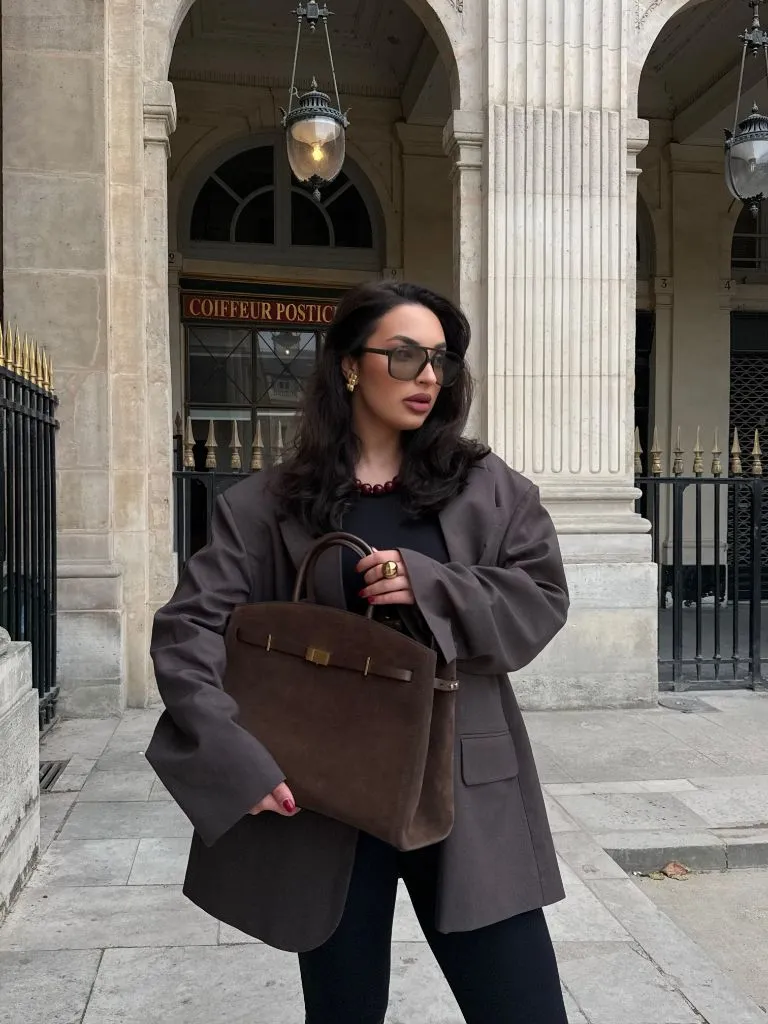 Brown Blazer Paris
