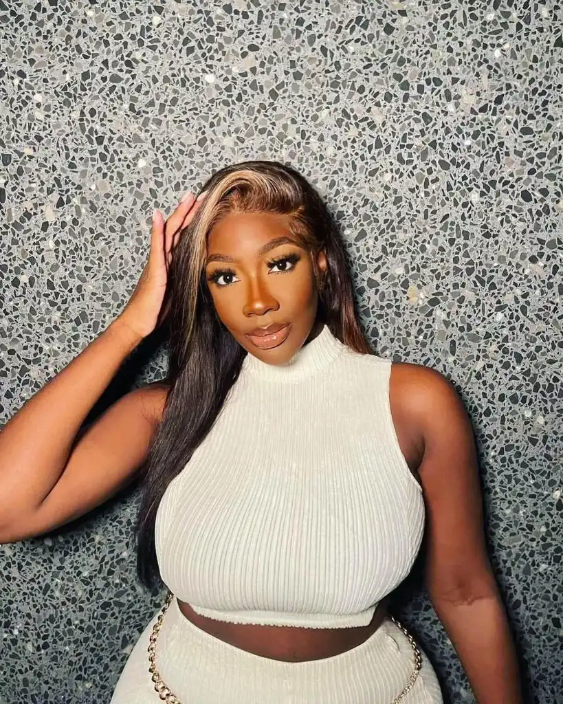 Fall Hair Colors for Black Women 2026 Warm Honey Blonde Highlights on a Rich Chocolate Base