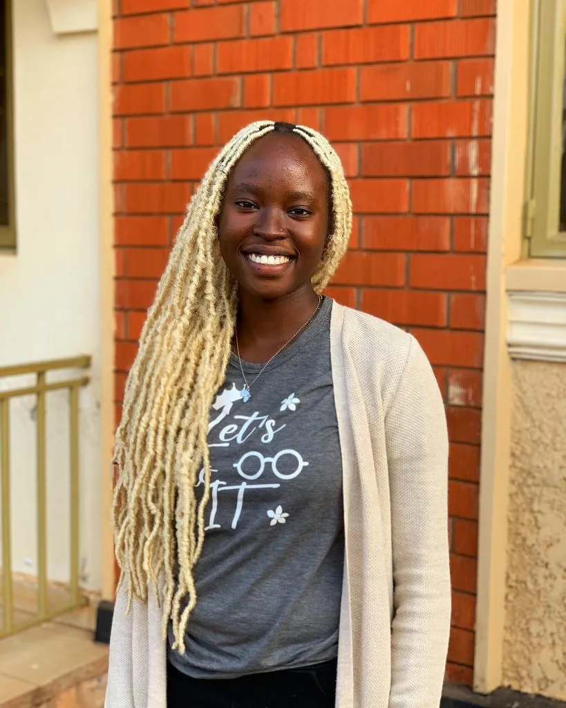 Locs Hairstyles for Black Women Blonde Faux Locs With Long Flowing Length