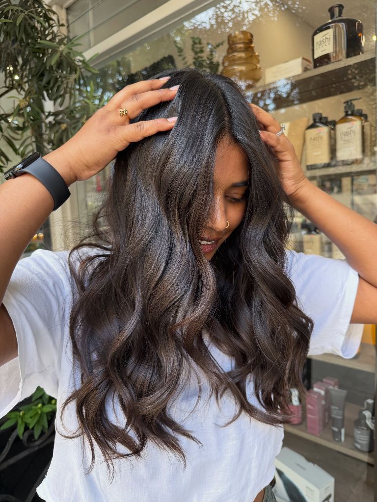 Fall Brunette Hair Colour 2026 Rich Espresso Waves With Glossy Healthy Lustre