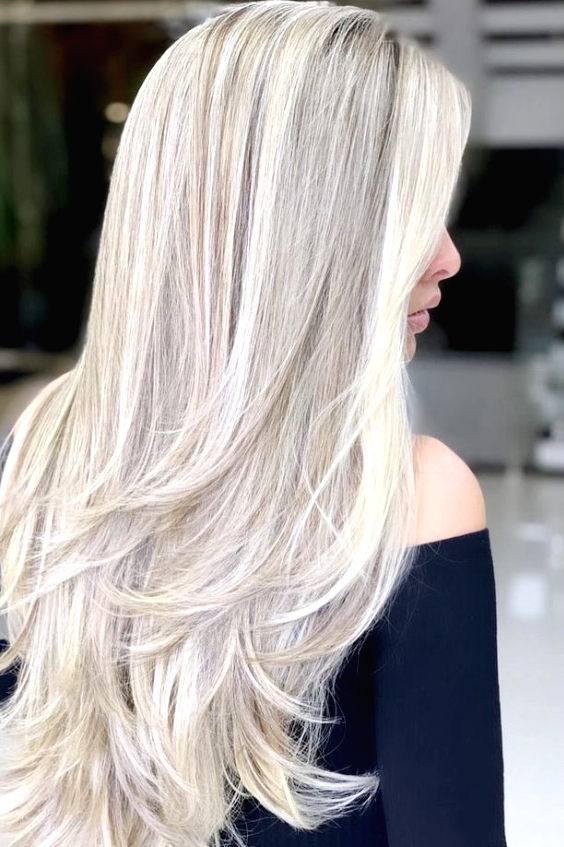 Long layered waves in bright dimensional blonde